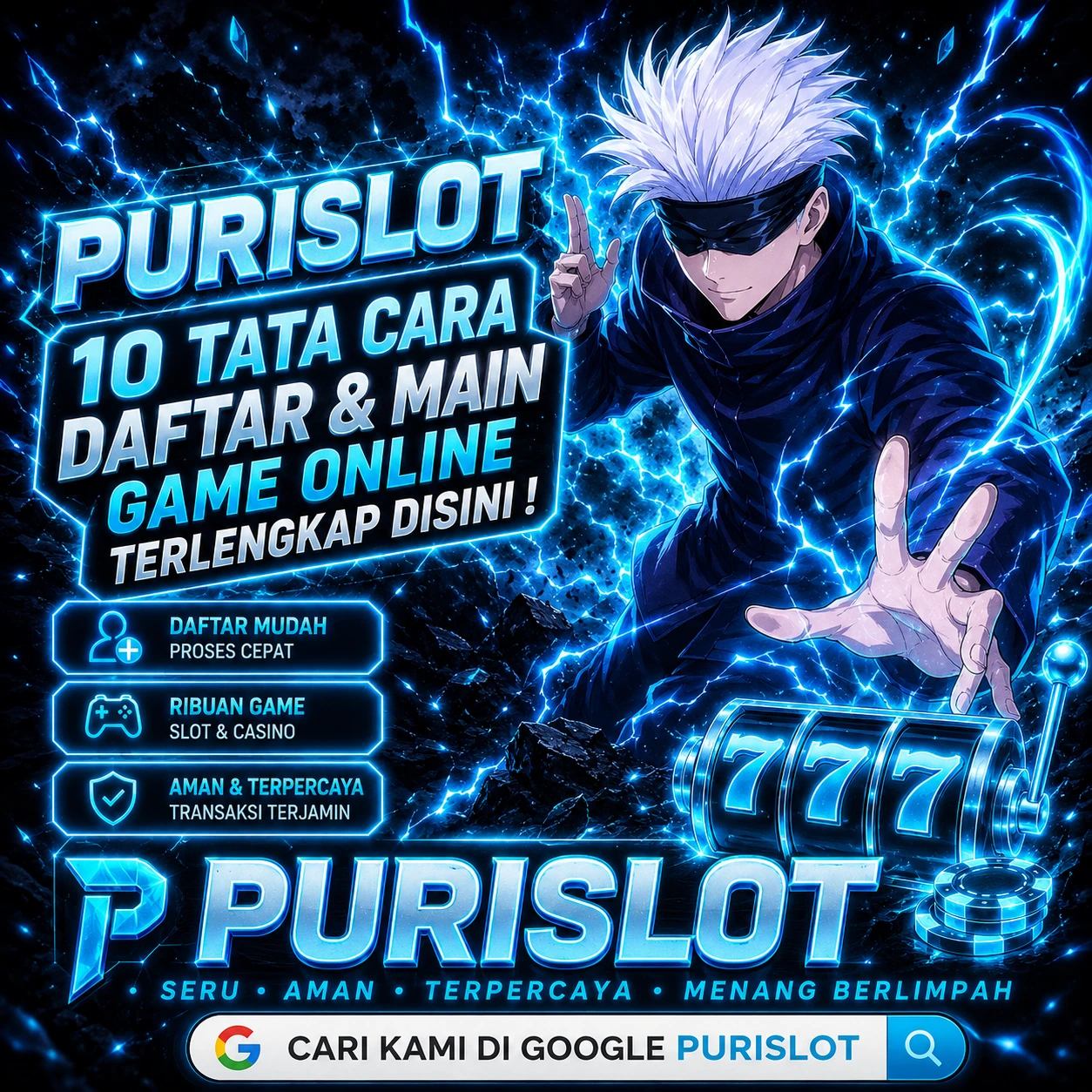 PURISLOT | 10 Tata Cara Daftar & Main Game Online Terlengkap Disini !